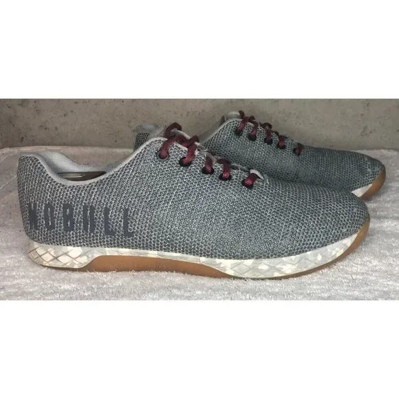 Nobull Project Superfabric Men Size 9.5 Gray Training Running Shoes Sneaker - Picture 2 of 11